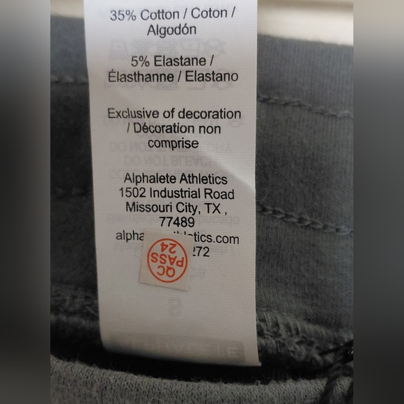 Alphalete essential core jogger women's Size Small NWT Gray - Picture 6 of 8